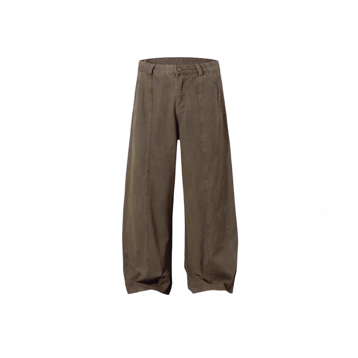 Women's Wide-Leg Trousers with Pleats Mune Fashion