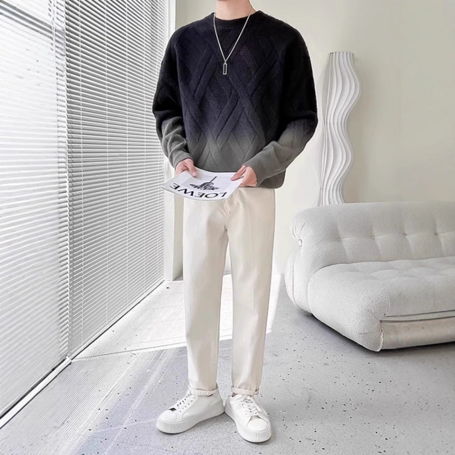 Men's Patterned Sweater Mune Fashion