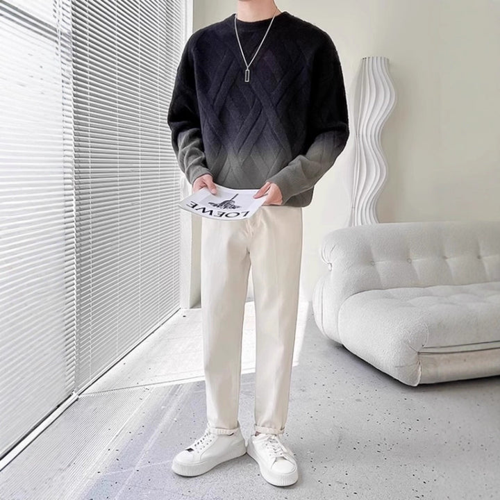 Men's Patterned Sweater Mune Fashion