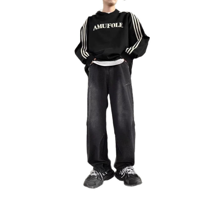 Men's Wide Cut Cargo Jeans Mune Fashion