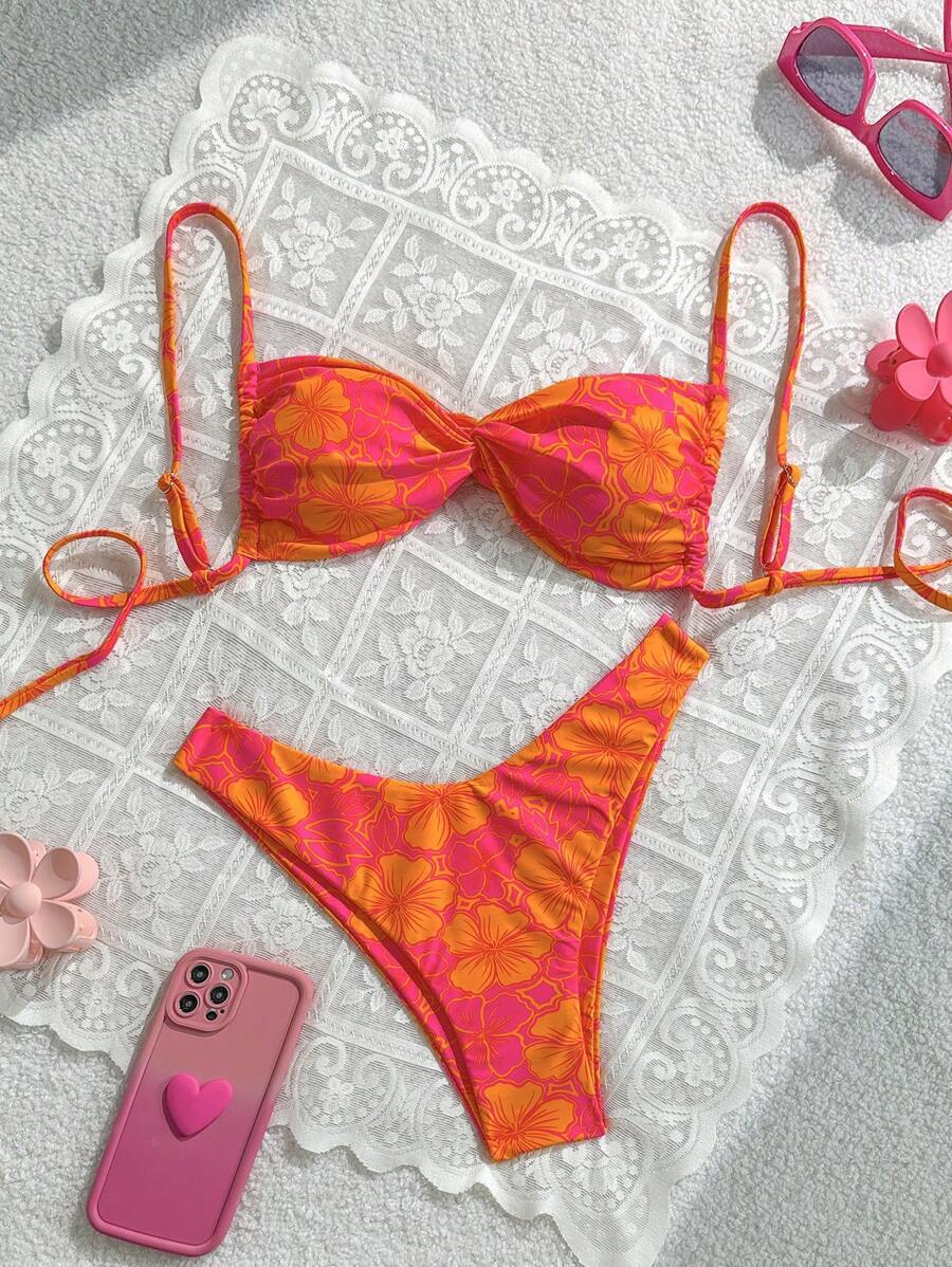 Women's Floral Bikini Set Mune Fashion