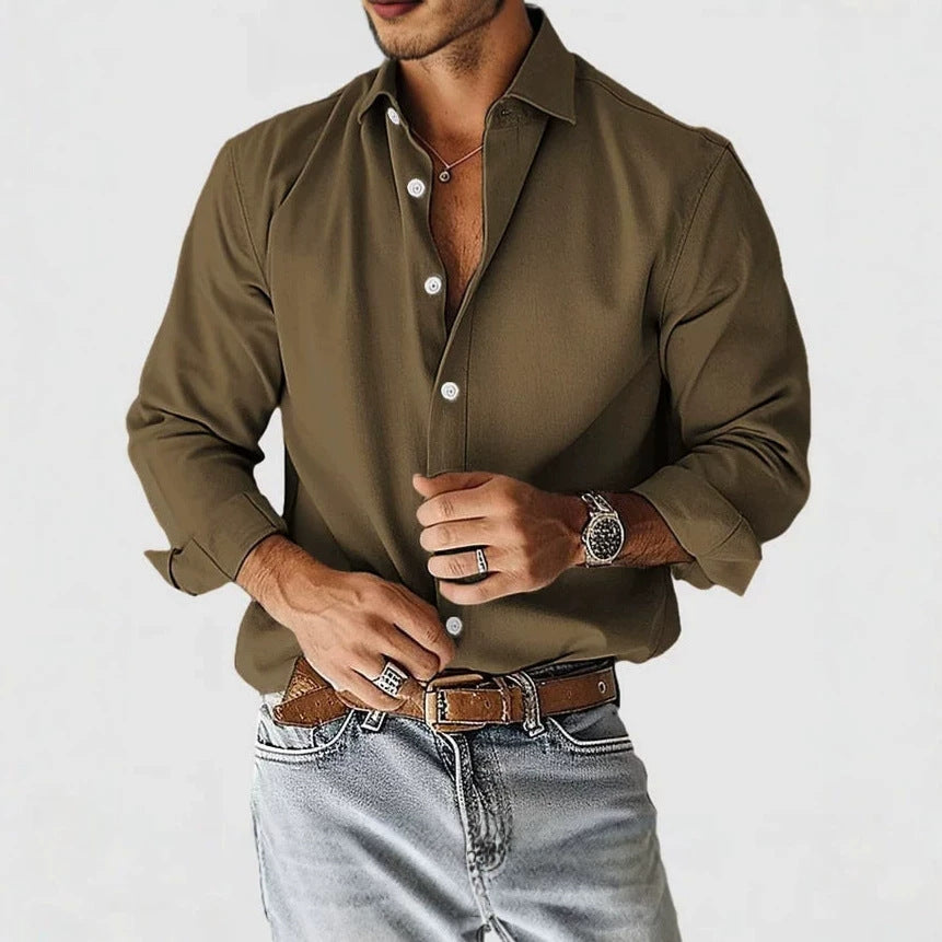 Men's Fashion Long Sleeve Shirt