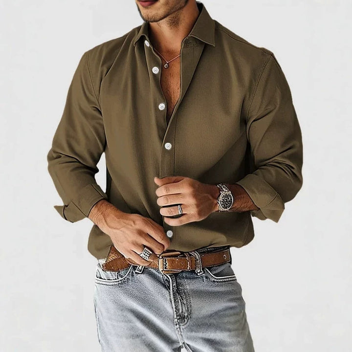 Men's Fashion Long Sleeve Shirt