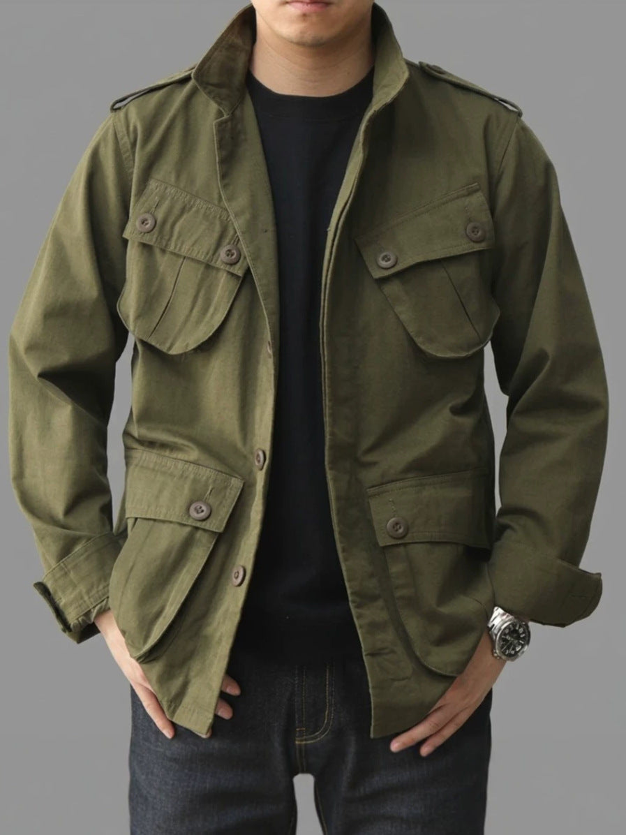 Men's utility jacket with large pockets