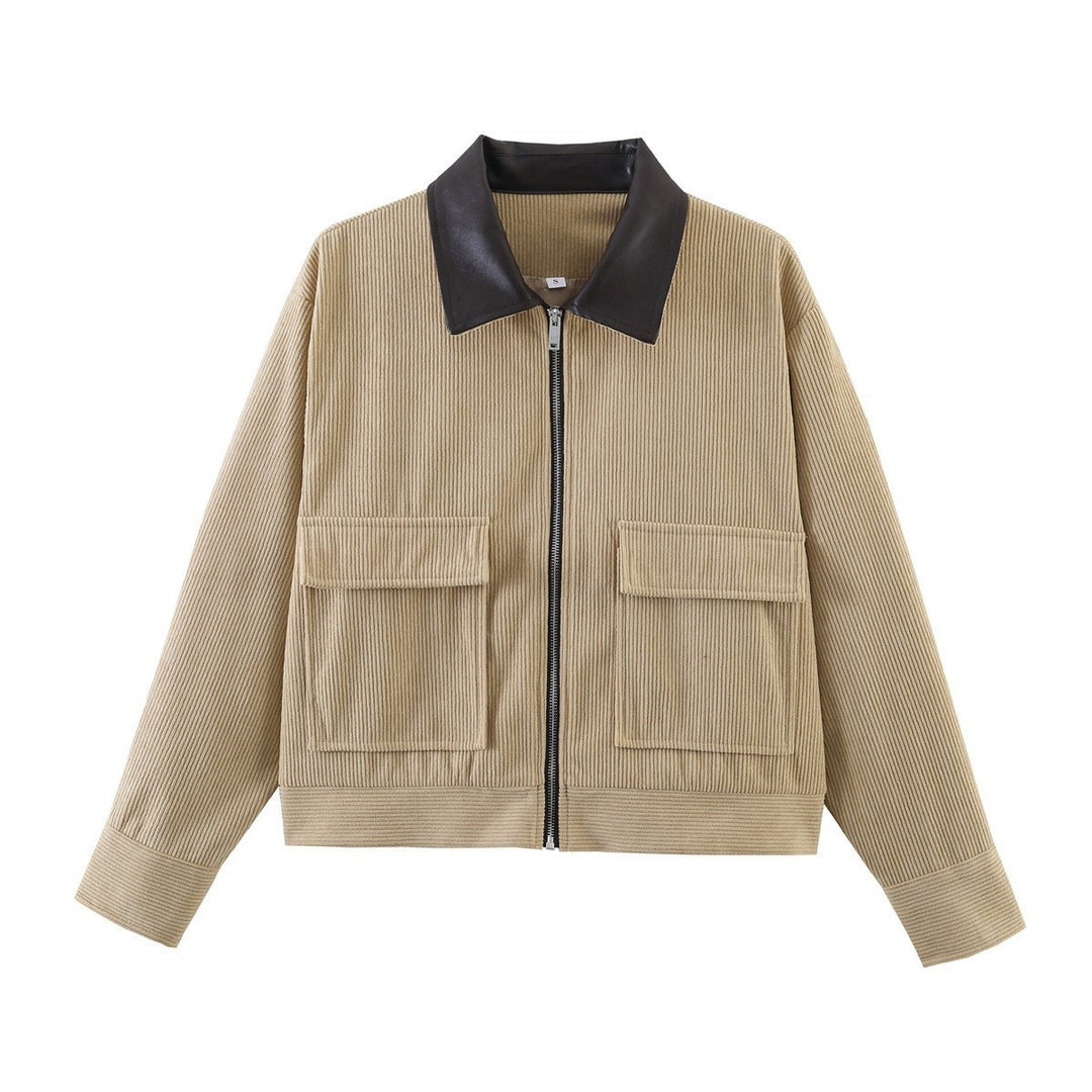 Ladies' Fashion Jacket with Two Patch Pockets
