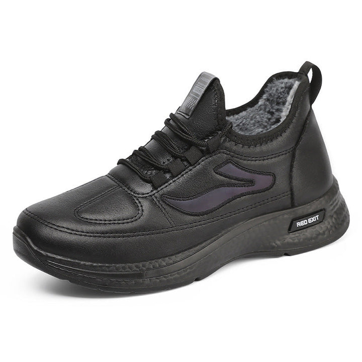Women's Sporty Sheepskin Sneakers with Non-Slip Sole Mune Fashion
