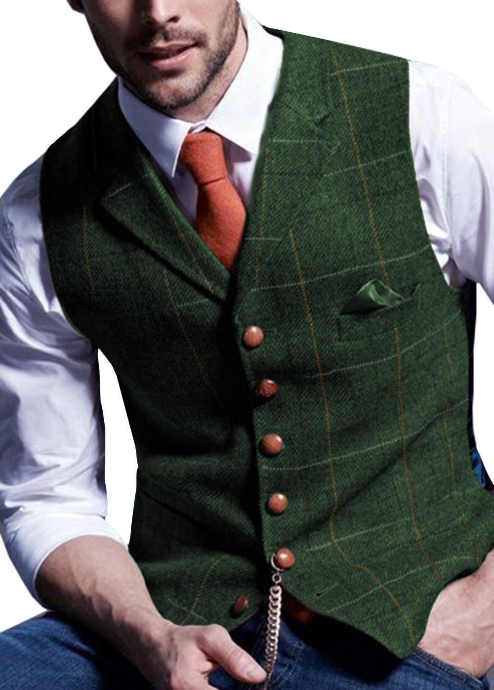 Elegant men's vest Classic Comfort