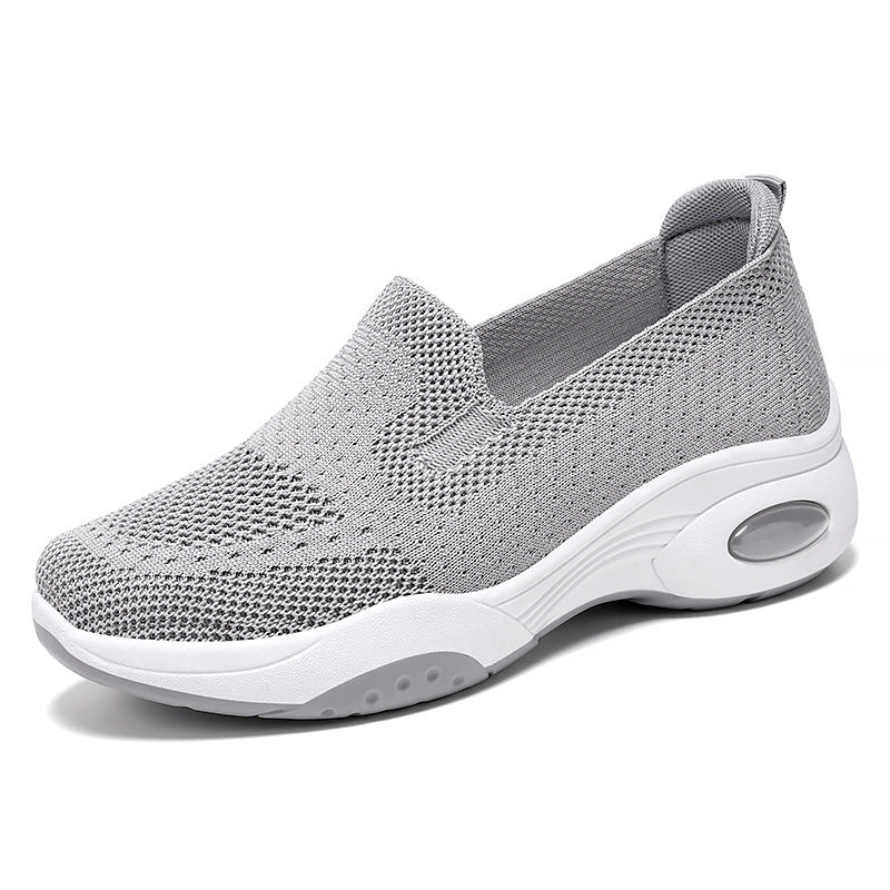 Women's Comfortable and Flexible Sneakers with Breathable Upper Material Mune Fashion