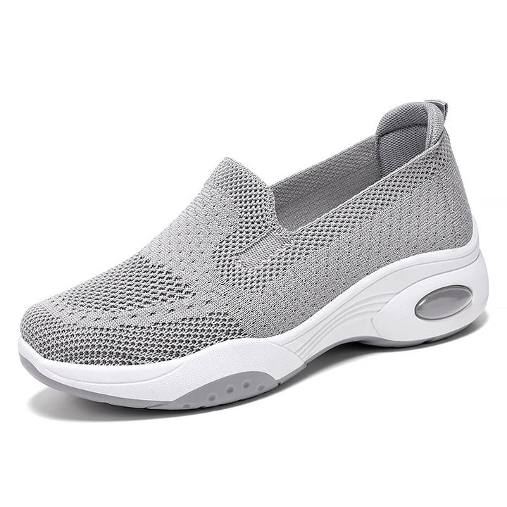 Women's Comfortable and Flexible Sneakers with Breathable Upper Material Mune Fashion