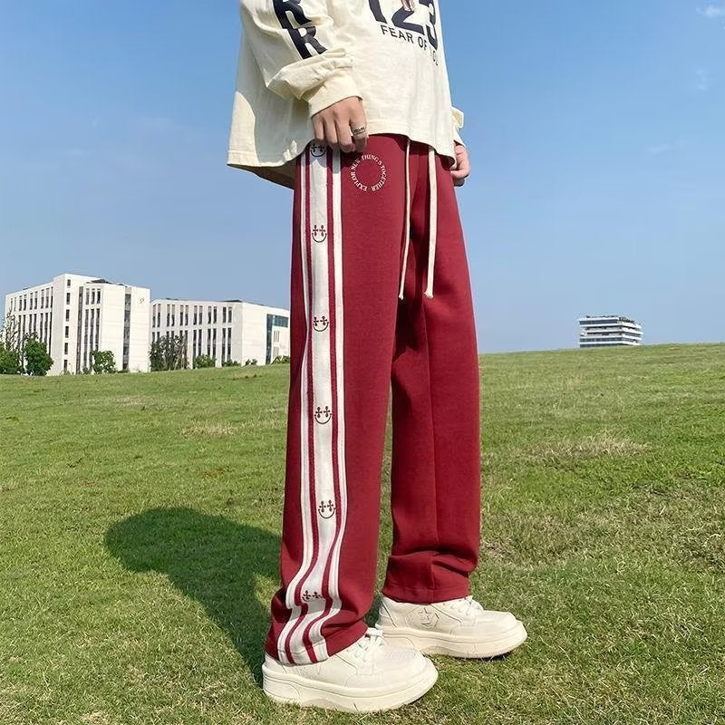 Women's Sporty Jogging Pants with Side Stripes Mune Fashion