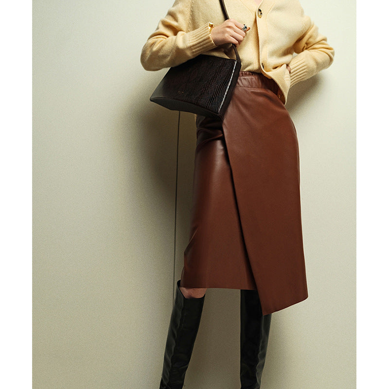 Women Elegant Wrap Skirt made of high-quality material Mune Fashion