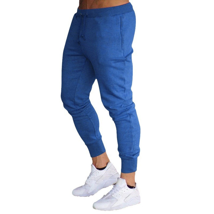 Men's tapered performance-oriented joggers with elastic waistband and ribbed ankle cuffs Mune Fashion
