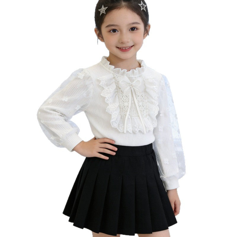 Girl Festive Blouse Mune Fashion