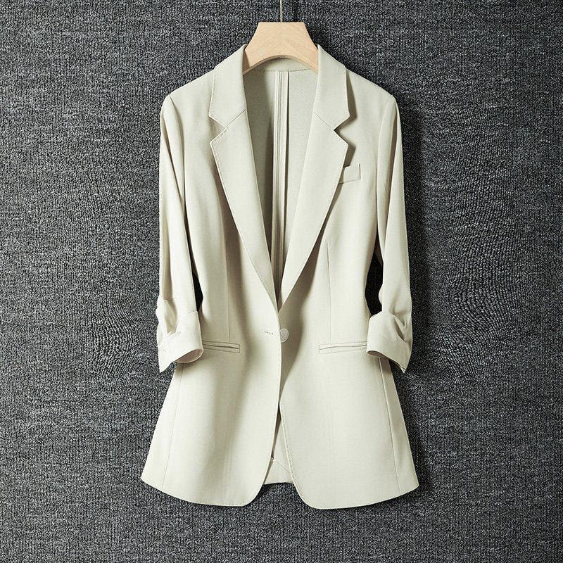 Ladies Elegant Blazer with Casual Cut Mune Fashion 1789268885