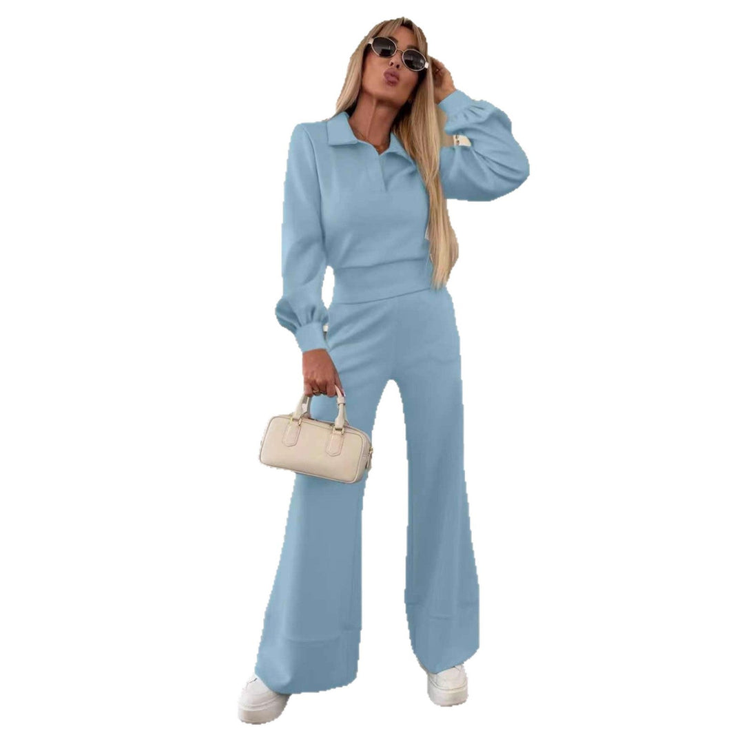 Women's Stylish and Casual Jumpsuit with Wide Leg and Elegant Sleeves Mune