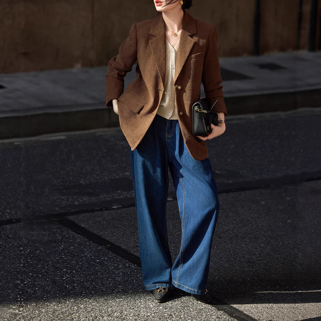 Women's stylish cord blazer Mune Fashion