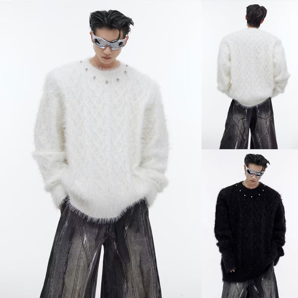 Men's Stylish Chunky Knit Sweater Mune Fashion