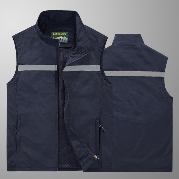 Men's multifunctional safety vest