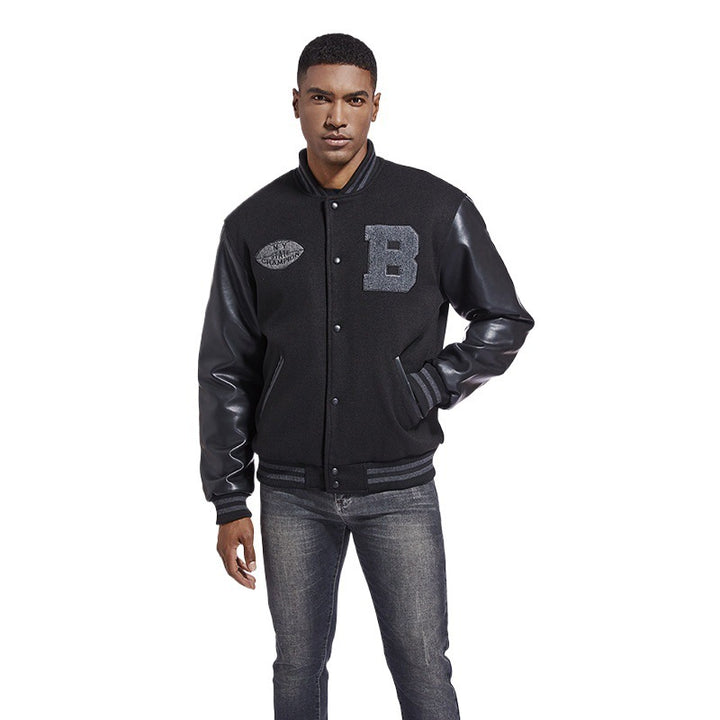 Men's Stylish College Jacket Mune Fashion