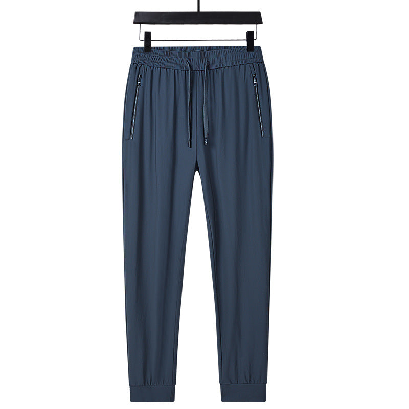 Men's sporty training pants with functional zippered pockets Mune Fashion