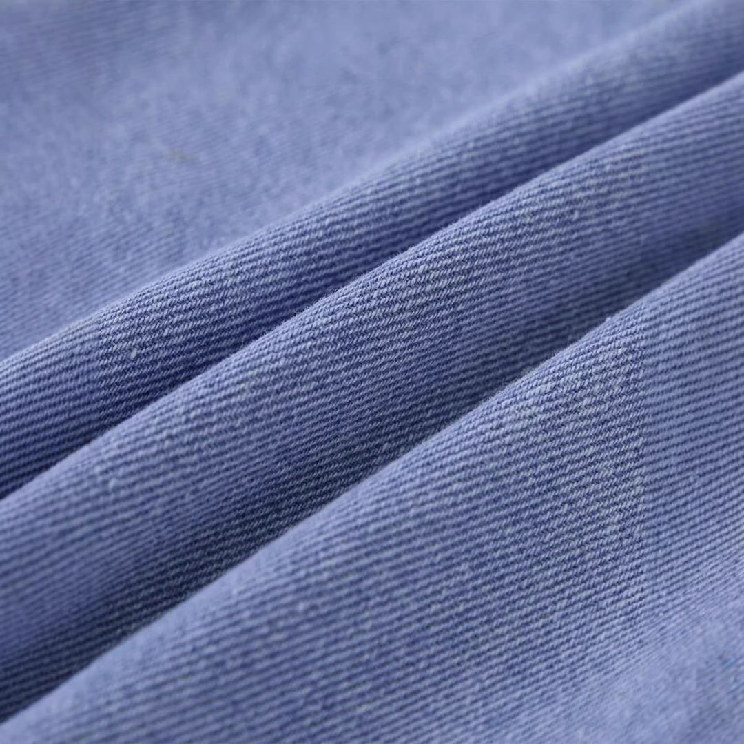 Men's comfortable denim pants with elastic waistband and deep pockets Mune Fashion