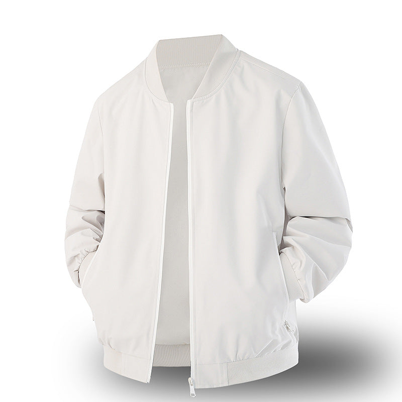 Men's Fashionable Bomber Jacket with Practical Pockets Mune Fashion