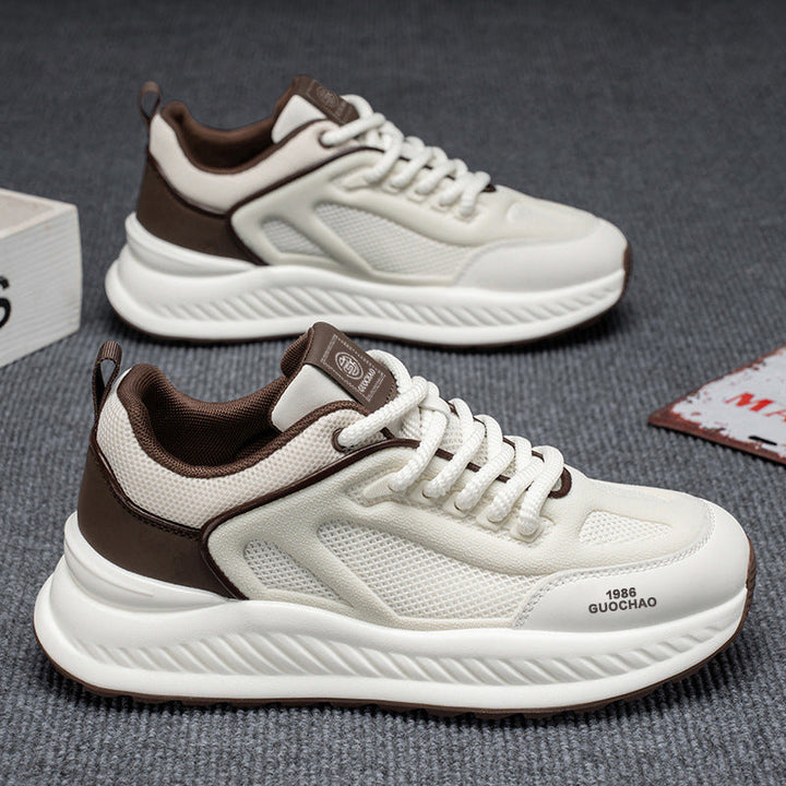 Women's Sporty Casual Sneakers with Breathable Mesh Upper and Cushioned Sole Mune Fashion