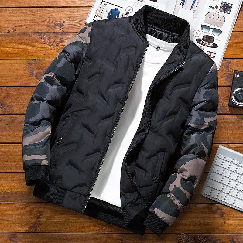 Men's Urban Camouflage Padded Jacket Mune Fashion
