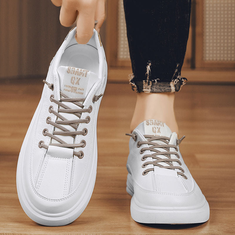 Ladies leisure sneakers with innovative lacing system and cushioning sole Mune Fashion