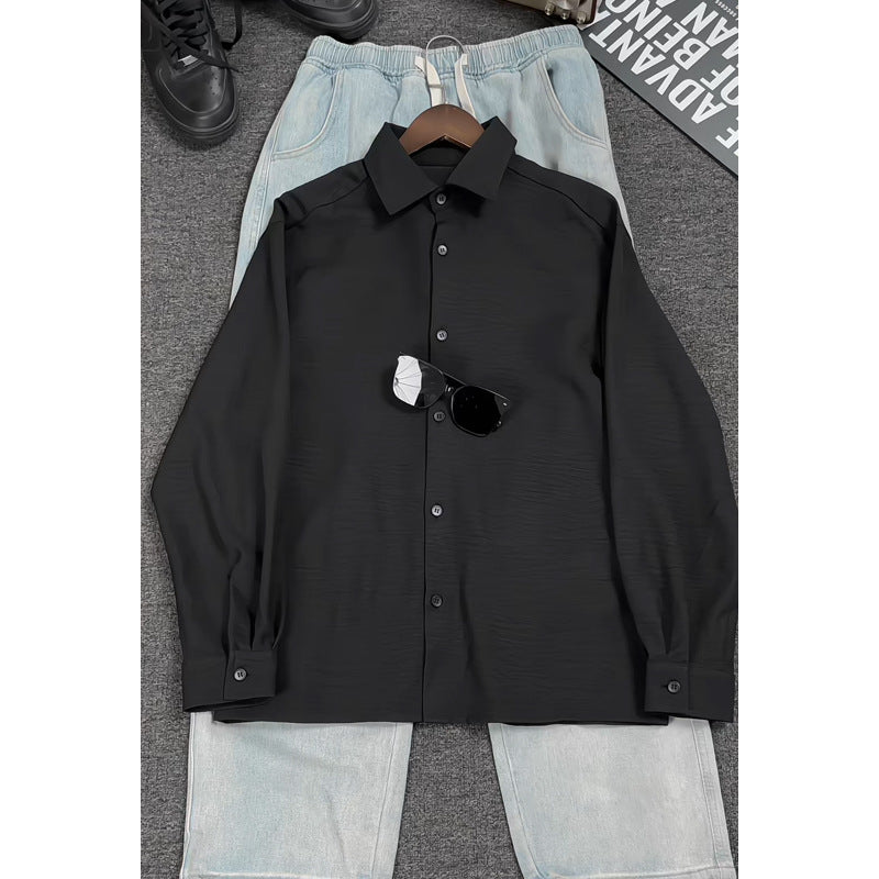 Men's Fashion Long Sleeve Shirt Mune Fashion