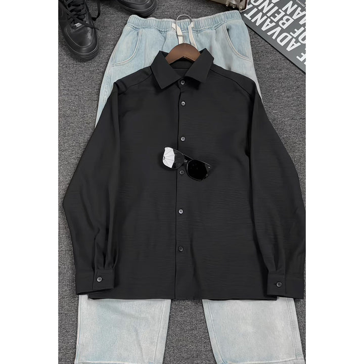 Men's Fashion Long Sleeve Shirt Mune Fashion