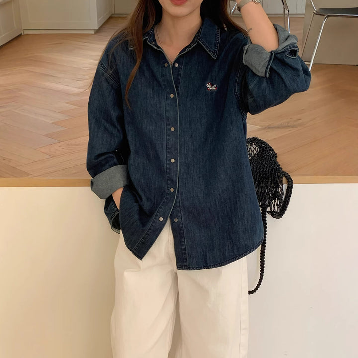 Damen Jeanshemd Mune Fashion