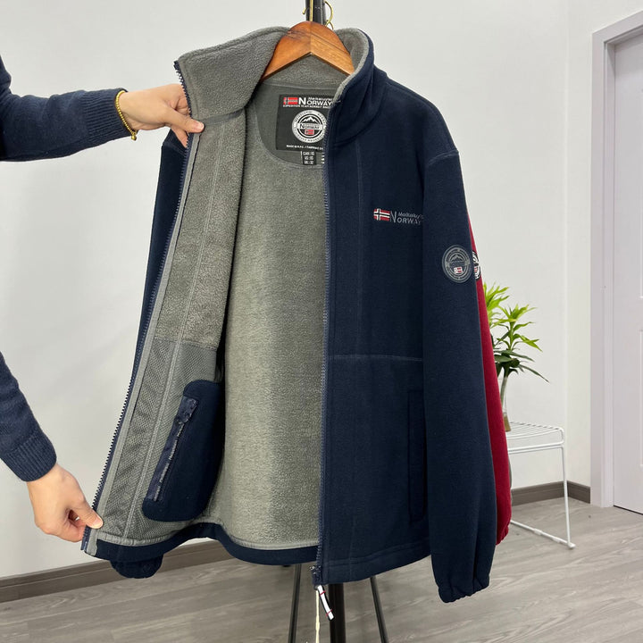 Men High Functional Fleece Jacket Mune Fashion