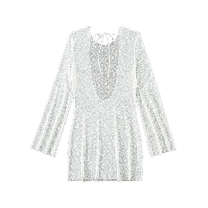 Women Transparent Beach Dress Mune Fashion