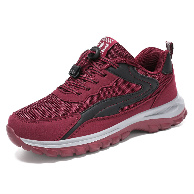 Women nan robust trekking sneaker with profiled terrain grip, shock-absorbing EVA midsole and quick-lace closure Mune Fashion