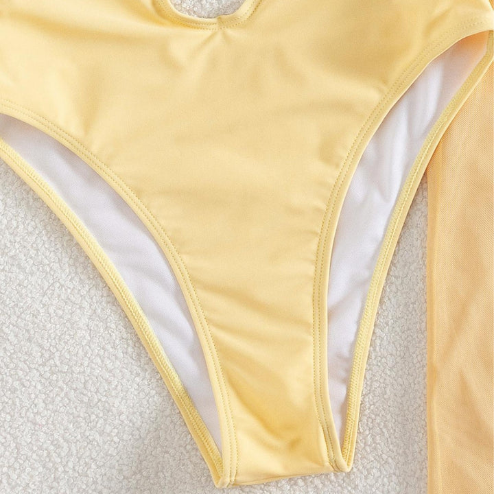 Women's Cut-Out Swimsuit with Unique Ring Detail Mune Fashion