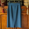 Women Elegant, slim cut midi skirt Mune Fashion