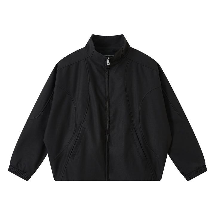 Unisex Short-cut Boxy Bomber with ergonomic seams and elastic cuffs Mune Fashion