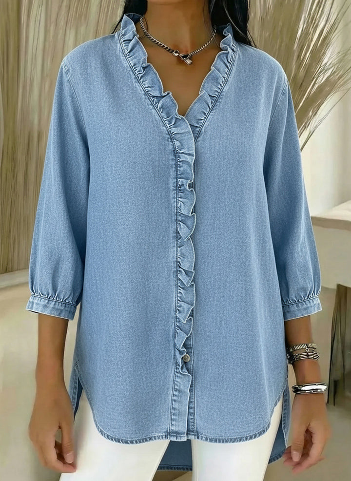 Women Long Sleeve Blouse Mune Fashion