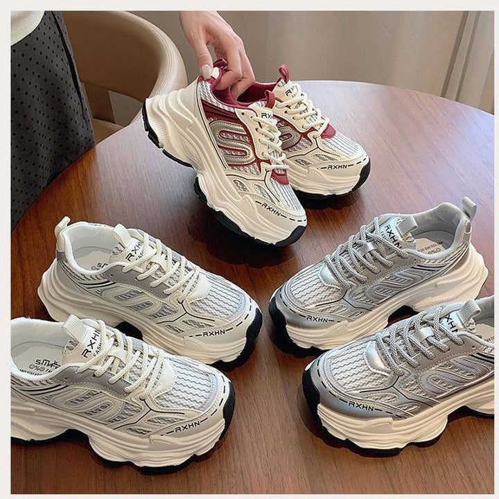 Ladies sporty sneakers with innovative cushioning system and trendy design Mune Fashion