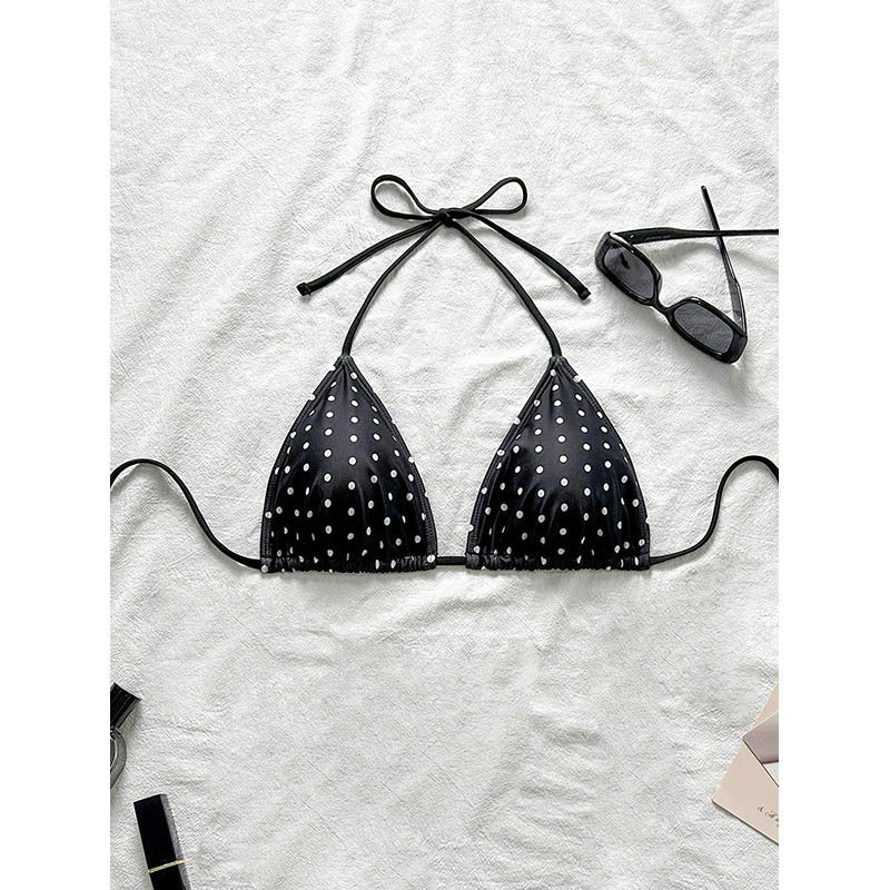 Women's Triangle Bikini with playful polka dot design Mune Fashion