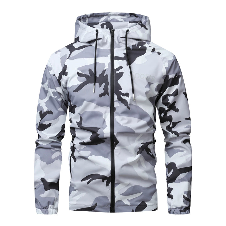 Men's Sporty Camo Functional Jacket Mune Fashion