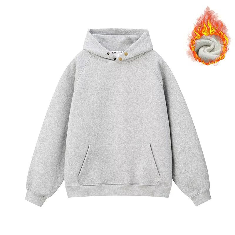 Unisex Lined Oversized Hoodie with Kangaroo Pocket Mune Fashion