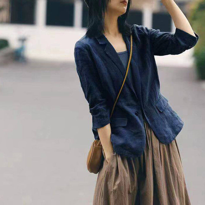 Ladies Elegant, Modern Blazer with Casual Cut Mune Fashion