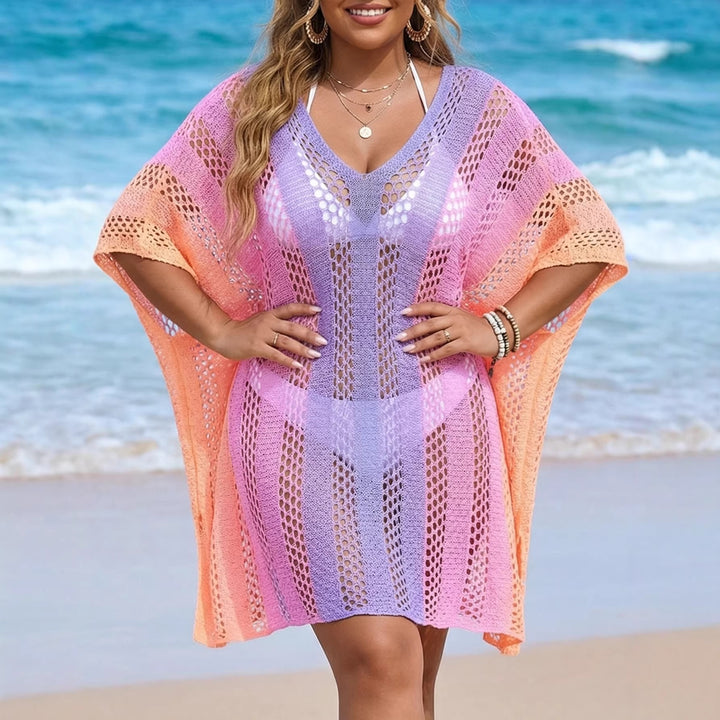 Ladies airy crochet beach cover-up Mune Fashion 1779788068
