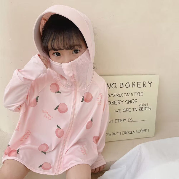 Boys functional UV protection jacket with hood Mune Fashion