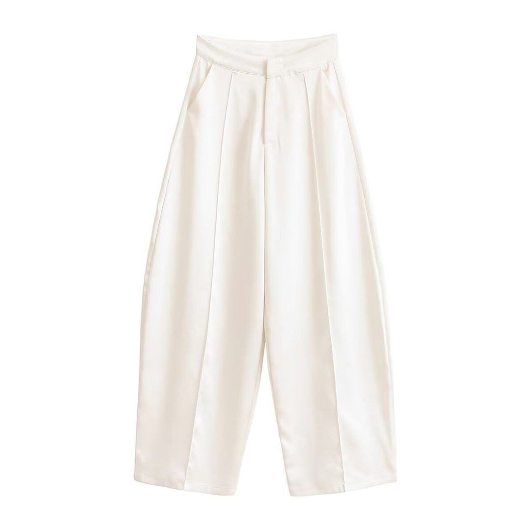 Ladies Cropped Short Blazer with Rounded Hem and Lapel Collar Mune Fashion