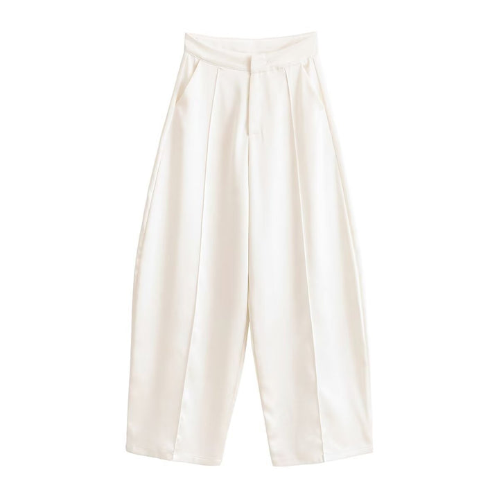 Ladies Cropped Short Blazer with Rounded Hem and Lapel Collar Mune Fashion