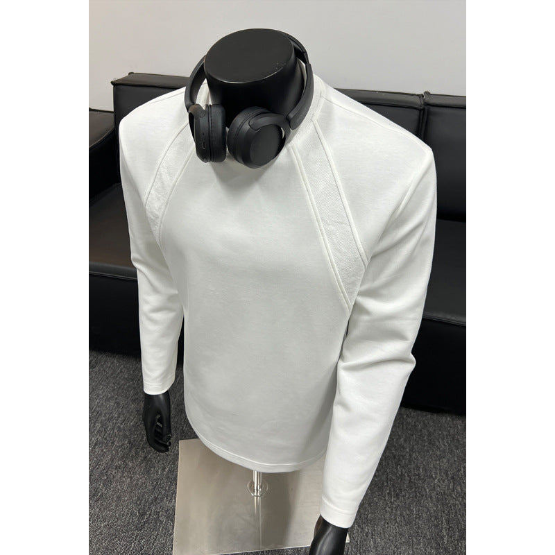 Men's sporty sweatshirt with innovative raglan cut Mune Fashion