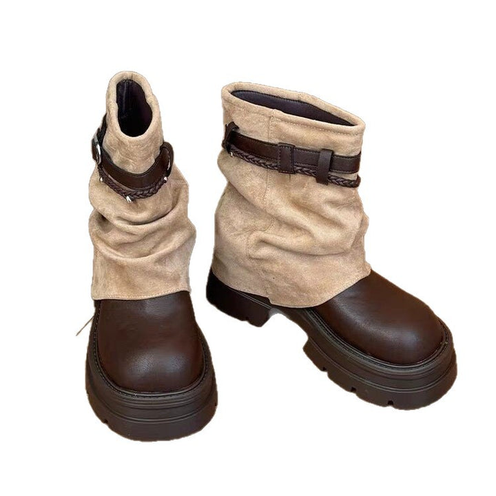 Women’s Fashionable and Comfortable Ankle Boots Mune Fashion